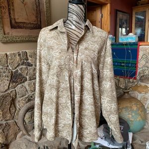 Christopher & Banks Tops - Horse button down top Christopher & Banks Tops - Horse button down top